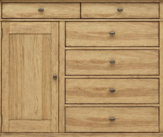 Legacy Classic Today's Traditions Natural Hickory 6-Drawer Bureau-3
