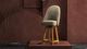 Chromcraft Customizable Landry Swivel Bar Height Dining Stool-1