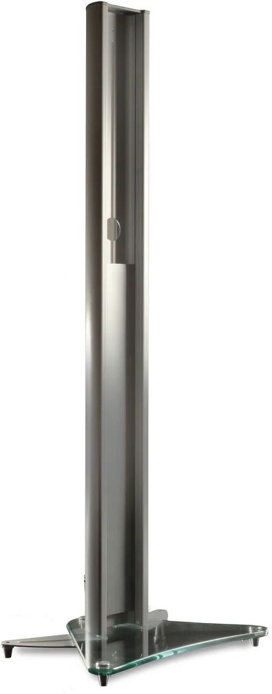 Totem Acoustics Tribe Silver Speaker Stand-0