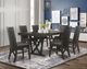 Mazin Furniture Somersby Dark Gray Side Chair-4