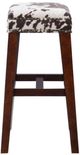 Linon Wyatt Brown Bar Stool-4