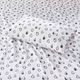 Olliix by Intelligent Design Blue Penguins Queen Cozy Soft Cotton Novelty Print Flannel Sheet Set-1