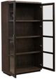 Liberty Furniture Cascade Falls Satin Espresso Display Cabinet-5