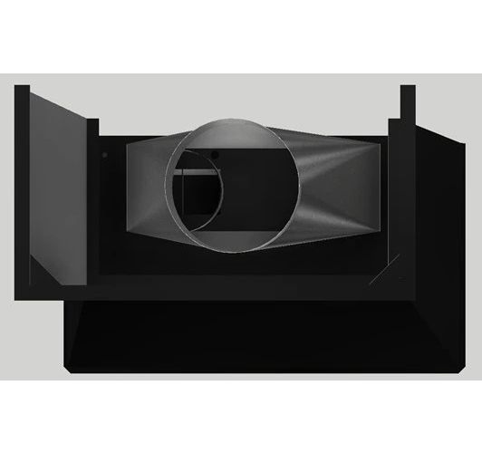 Vent-A-Hood® 48" Black Wall Hood-2