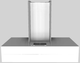 Vent-A-Hood® 42" White Contemporary Wall Mounted Range Hood-5