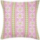 Laura Park Designs Rosemary Stripe Pink Decorative Pillow-0