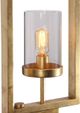 Uttermost® Cielo Antiqued Gold Leaf Floor Lamp-5