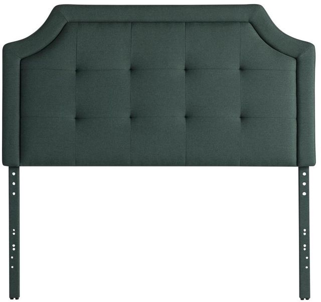 Malouf® Carlisle Spruce Full Upholstered Headboard-2