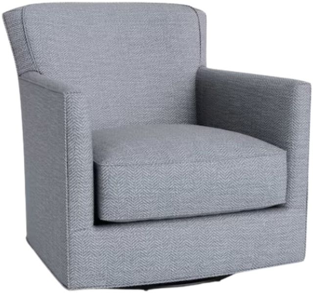 Bassett® Furniture Customizable New American Living Thin Track Arm Swivel Chair-0