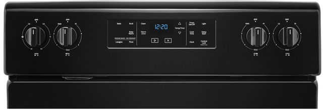 Whirlpool® 30" Black Freestanding Electric Range-3