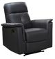 Mazin Furniture Everett Ellesmere Dark Gray Manual Reclining Glider Chair-0