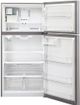 LG 23.8 Cu. Ft. Stainless Steel Top Freezer Refrigerator-2