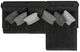 iAmerica Hercules Smoke 2 Piece Sectional-4