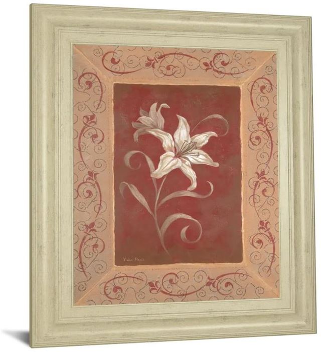 Classy Art Amanda’s Lily by Vivian Flasch Framed Print Wall Art-1