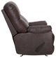 Franklin™ Kent Merida Fudge Manual Swivel Rocker Recliner-3