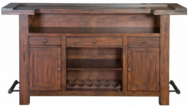 Sunny Designs™ Tuscany Vintage Mocha 78" Bar-3
