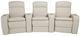 Palliser® Furniture Customizable Vertex 3-Seat Power Reclining Curved Home Theater Seating with Headrest and Lumbar-2