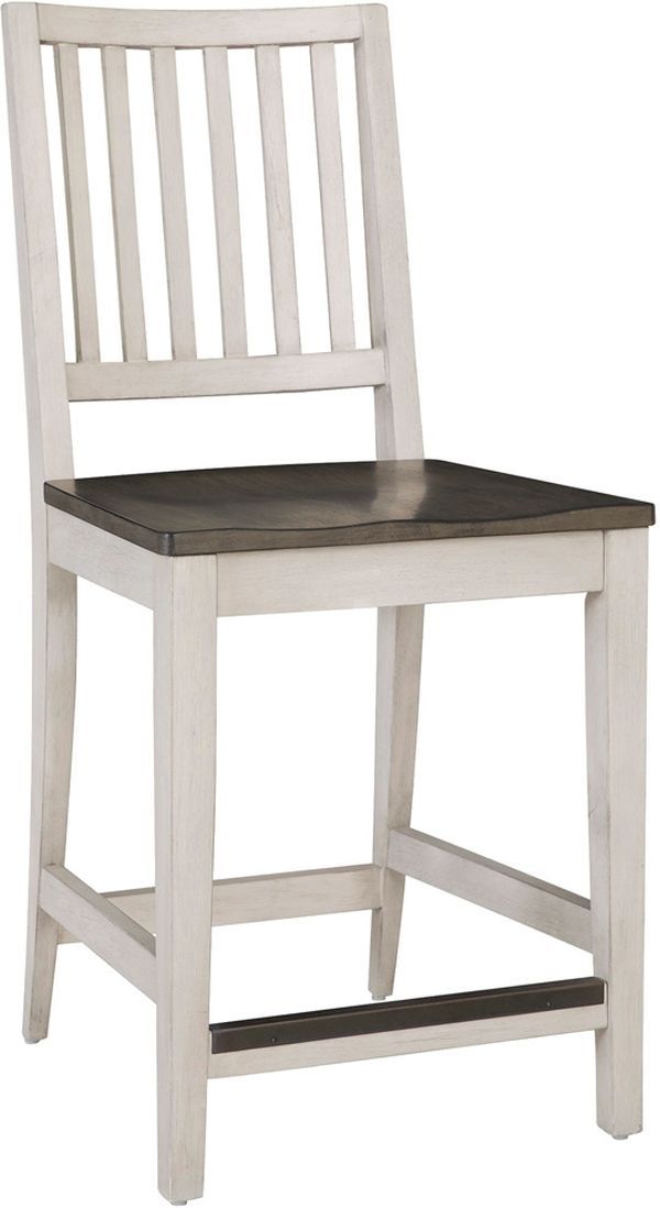 aspenhome® Caraway 5-Piece Aged Ivory Counter Set-3