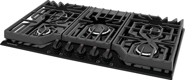 Frigidaire® 36" Black Gas Cooktop-2