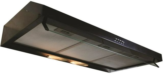 YHD Builder Series Black 36'' 190 CFM Under Cabinet Range Hood-0