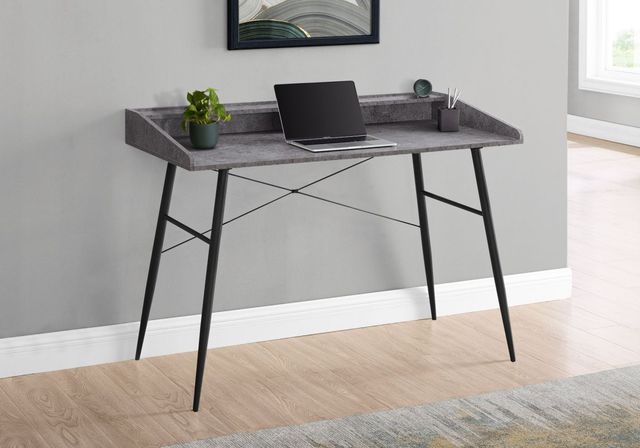 Monarch Specialties Inc. Grey Computer Desk-0