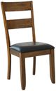 A-America® Mariposa Rustic Whiskey Ladder Back Side Chair-0