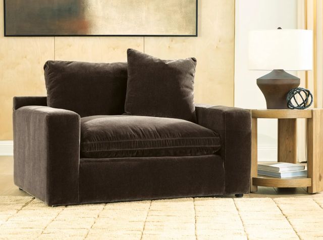 Benchcraft® Maxton Heights Bittersweet Chair and a Half-1