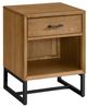 Westwood Design Newport Natural Oak Baby Nightstand-0