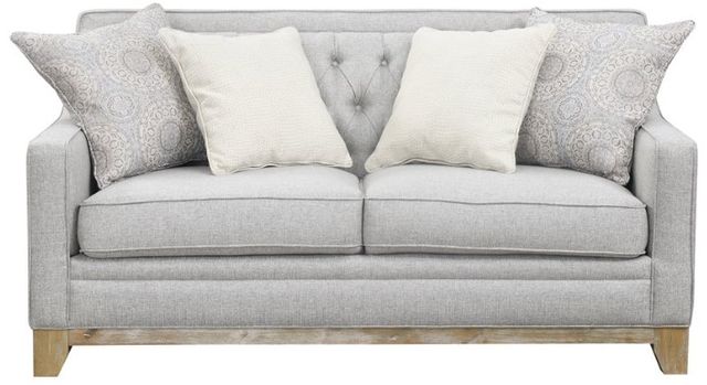 Emerald Home Jaizel Wickham Gray Loveseat-2
