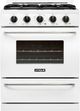 Unique Appliances Classic 30" White 3.9 cu. ft. Off-Grid Freestanding Propane Range-0