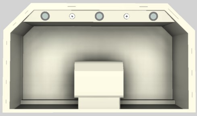 Vent-A-Hood® Designer Series 42" Biscuit Wall Mounted Range Hood-3