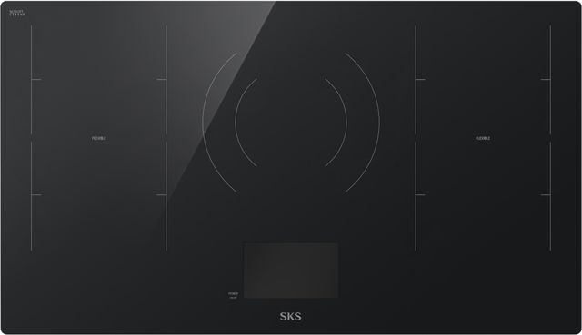 SKS 36" Black Glass Induction Cooktop with Flex Cooking Zones-0