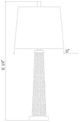 Surya Caviar Glass Table Lamp-1