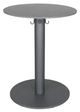 CabanaCoast® Customizable Origin Sol Sintered 24'' Outdoor Round Pedestal Balcony Table-0