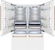ZLINE Autograph Edition 60" 32.2 Cu. Ft. White Matte Built-In French Door Refrigerator-1