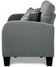 Mazin Furniture Sinclair 2 Piece Gray Sofa & Loveseat Set-4