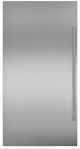 Sub-Zero® Classic 36" Stainless Steel Dual Flush Inset Door Panel with Pro Handle-0