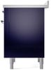 Ilve® Nostalgie II Series 36" Midnight Blue Pro Style Induction Range-3