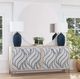 Bassett Mirror Eltham White Wall Accent Mirror-5