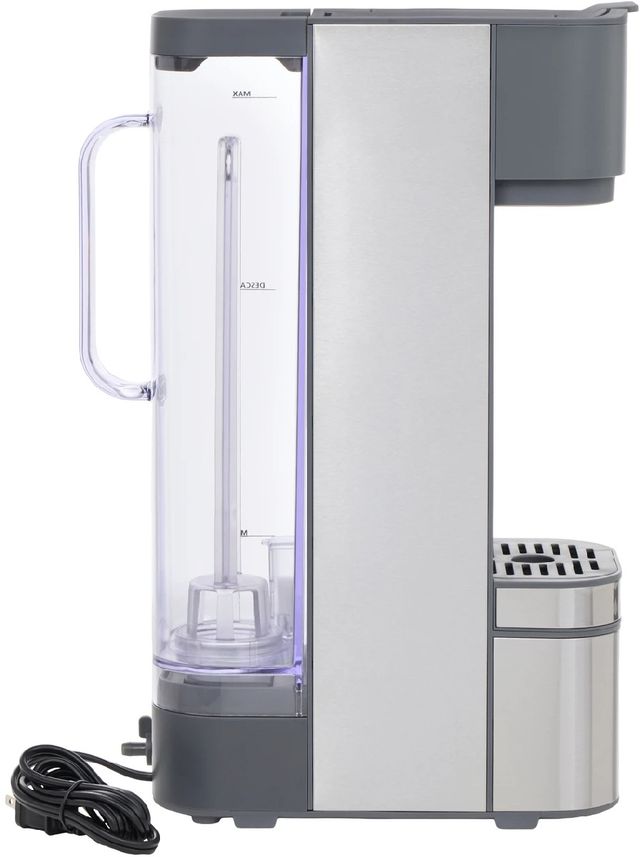GE Profile™ Brewpal™ 17" Gray/Stainless Steel Coffee Maker-3