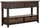 Liberty Furniture Mill Creek Peppercorn Sofa Table-0