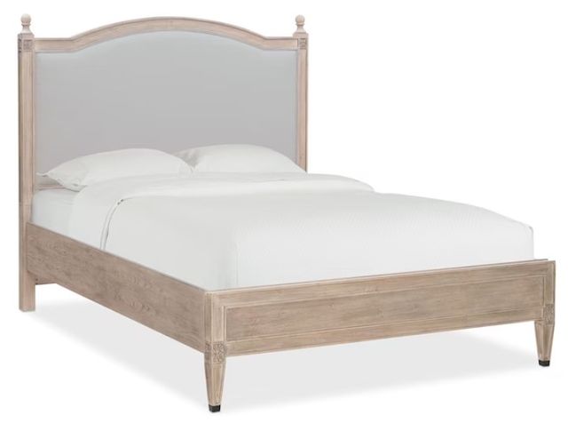 Bassett® Furniture Charlotte Tavern King Upholstered Bed with Low Footboard-1