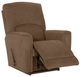 La-Z-Boy® Cassian Teak Manual Rocking Recliner-1