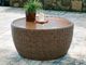 Signature Design by Ashley® Double Point Brown Aluminum/Wicker Outdoor Cocktail Table-1