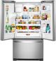 Whirlpool® 36 in. 19.7 Cu. Ft. Counter Depth French Door Refrigerator-Fingerprint Resistant Stainless Steel-2