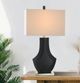 Stylecraft Matte Black Layered Table Lamp -5