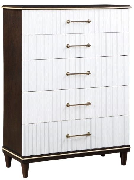 Homelegance® Niles Cherry/White Chest-0