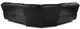 Mazin Furniture Bastrop Black 3 Piece Sectional With Right Console-3
