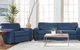 New Classic® Home Furnishings Kylo Blue Cuddle Chair-1