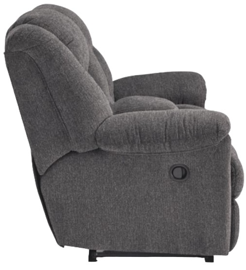 Signature Design By Ashley Foreside Manual Reclining Loveseat - Thumbnail 3